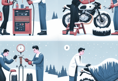 Jak przygotować motocykl na zimę? Krok po kroku