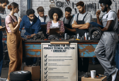 Przygotowanie do okresowego przeglądu technicznego - checklista