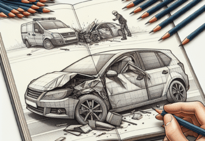Jak poprawnie wykonać szkic po kolizji lub wypadku?