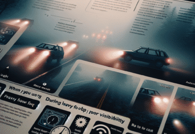 Jak prawidłowo używać świateł przeciwmgielnych?